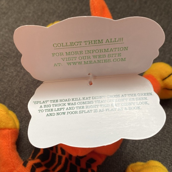 Meanies Bean Bag Toy! “Splat”!! - Picture 5 of 5